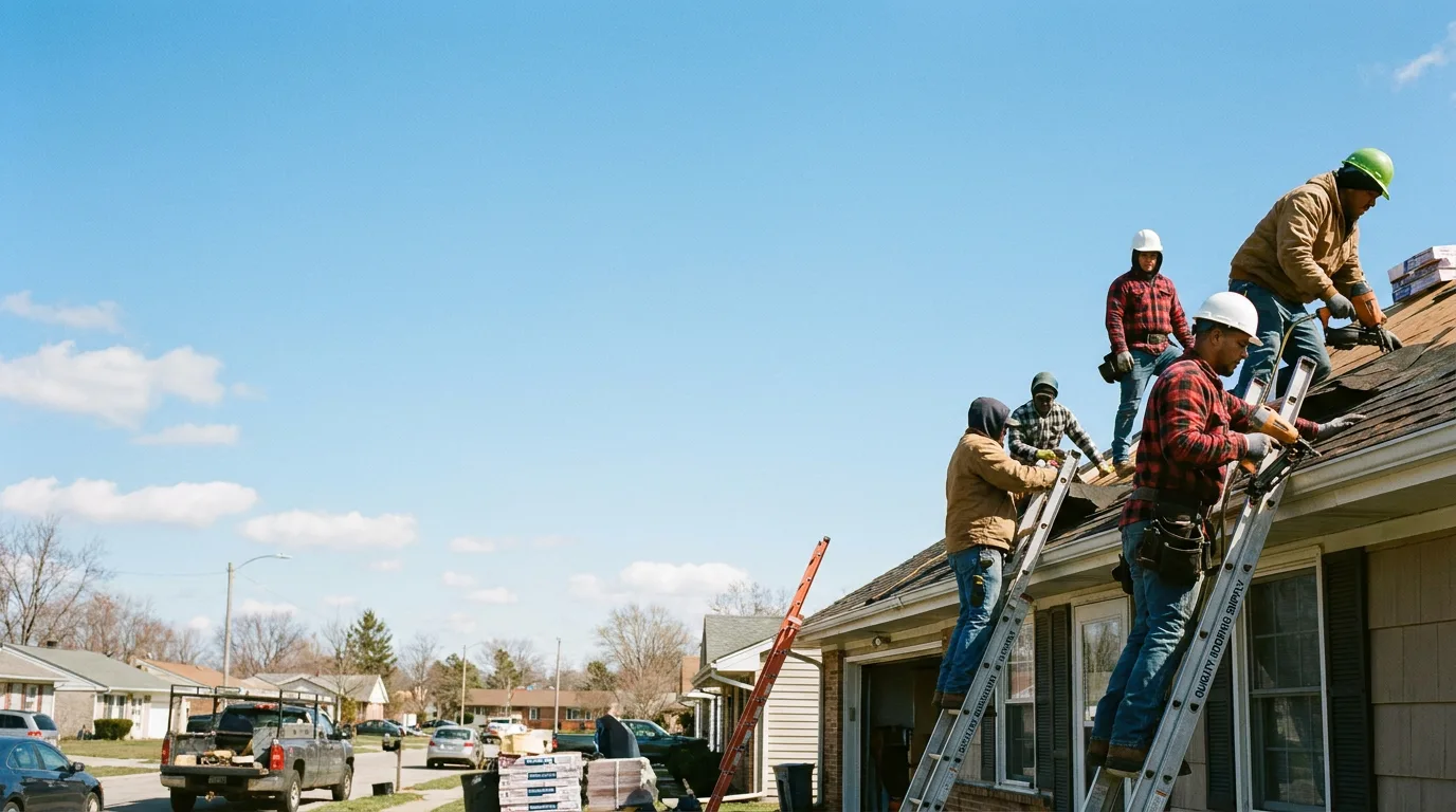 Roofing in Haubstadt, IN near me